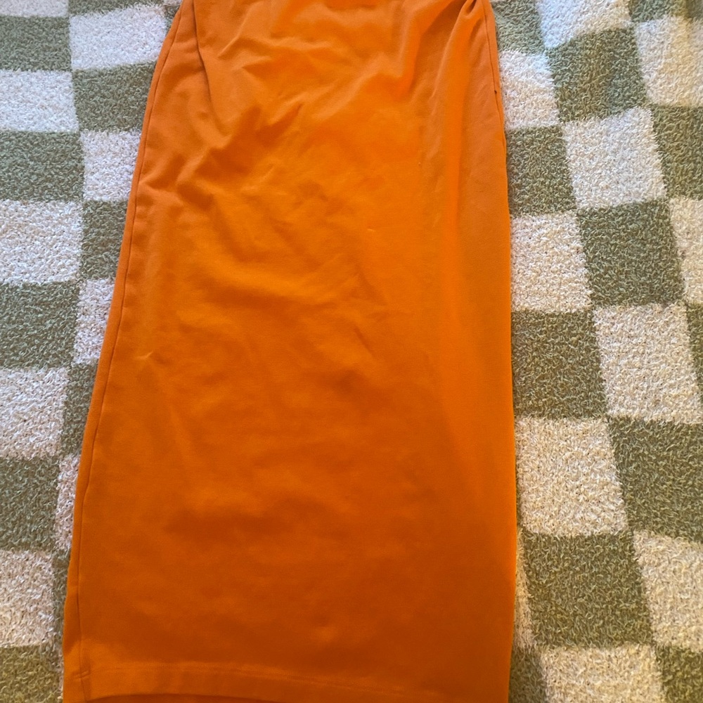Love it Zara orange skirt